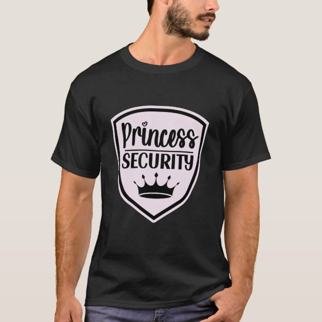 Camiseta Princesa Security Team (Frente)