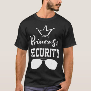 Camiseta Princesa Security Team Big Brother Anúncio Su