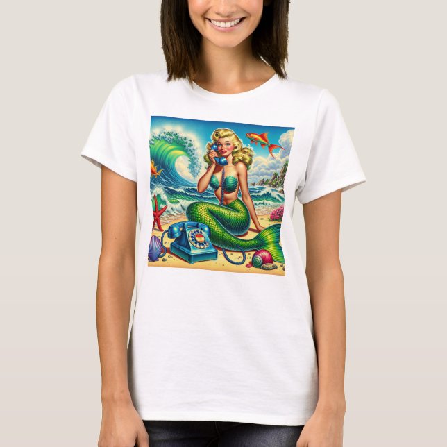 Camiseta Princesa Sereia (Frente)