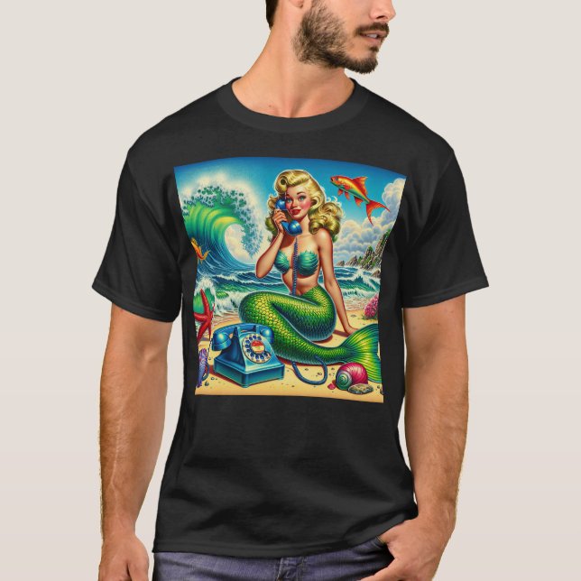 Camiseta Princesa Sereia (Frente)
