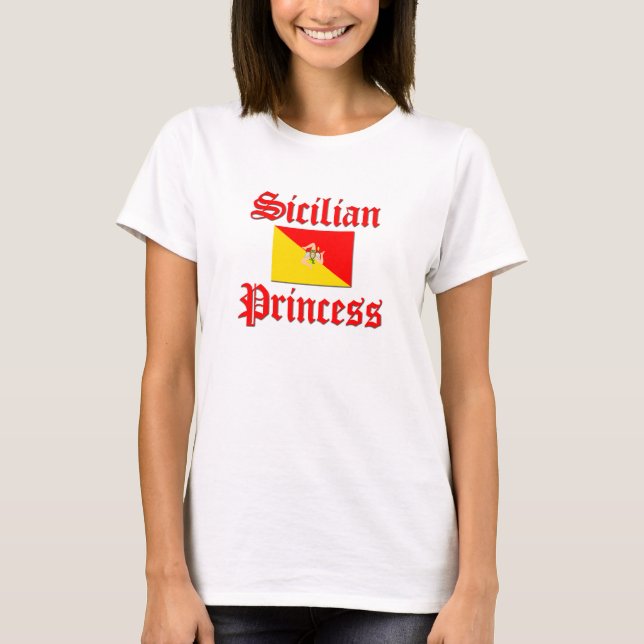 Camiseta Princesa siciliano (Frente)
