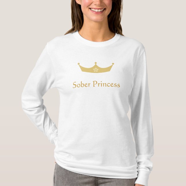 Camiseta Princesa sóbrio hoody (Frente)