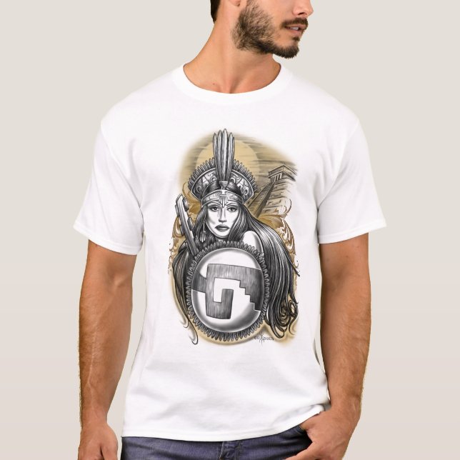 Camiseta Princesa T de ZZ Azteca (Frente)