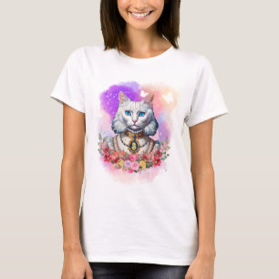 Camiseta Princesa T-Shirt Gatinho