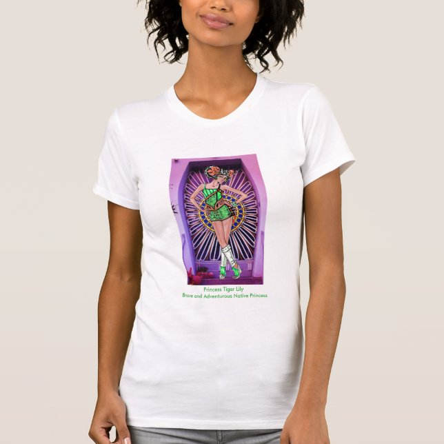 Camiseta Princesa Tiger Lily (Frente)