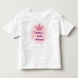 Camiseta Princesa Toddler do pai