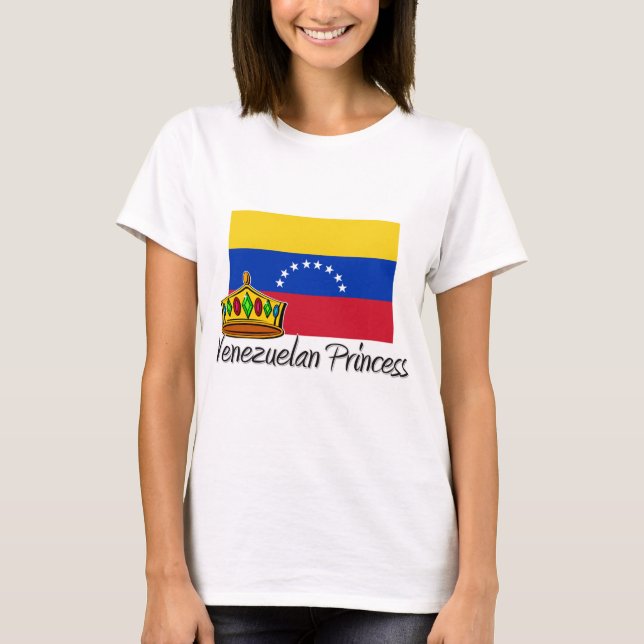 Camiseta Princesa venezuelana (Frente)
