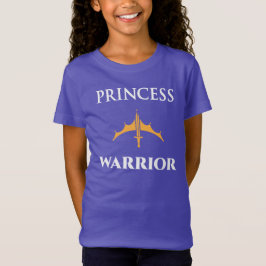 Camiseta Princesa Warrior Girls Shirt