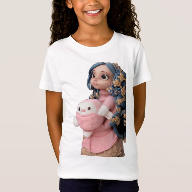 Camiseta Princesa ZAZA 👽 VanALIEN Lucky T's Art (Frente)