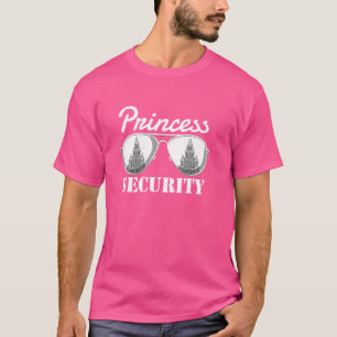 Camiseta Princesas de Figuras de Pai do Princesa Security H