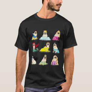 Camiseta Princesas Pug Versão 2 19