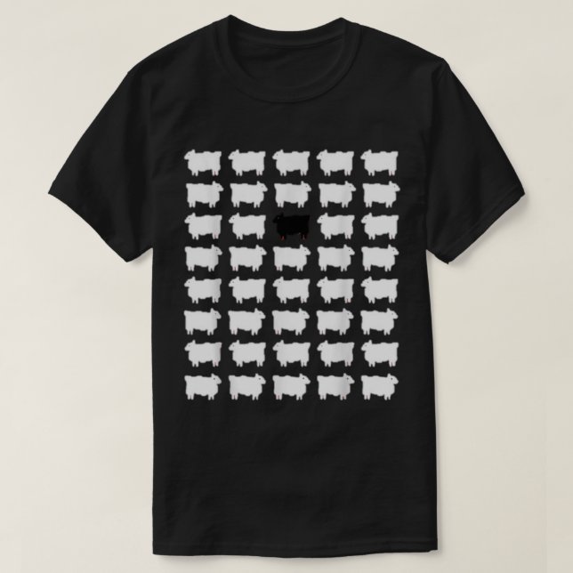 Camiseta Princess diana black sheep   (Frente do Design)