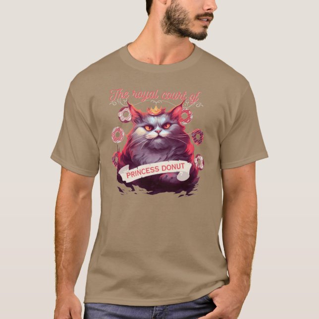 Camiseta Princess Donut from Dungeon Crawler Carl family re (Frente)
