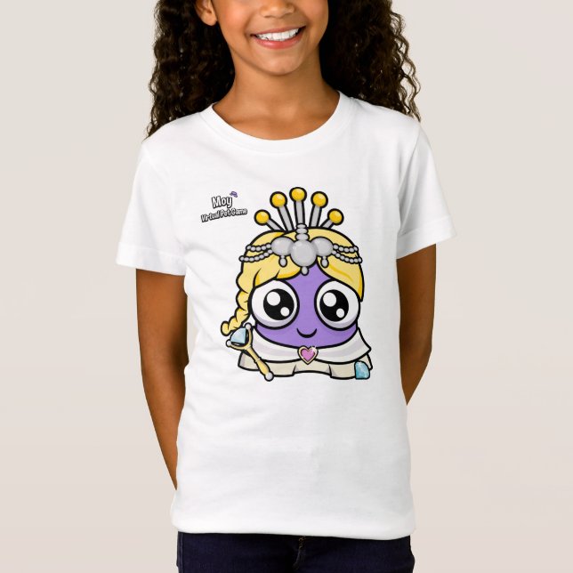 Camiseta Princess Moy: Girl's T-Shirt (Frente)
