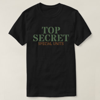 Camiseta Principais Unidades Especiais Secretas