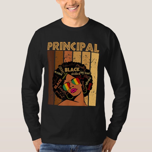 Camiseta Principal Mulheres Afro-Americanas Histórias Negra (Frente)