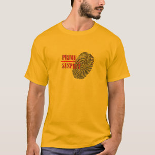 Camiseta Principal suspeito