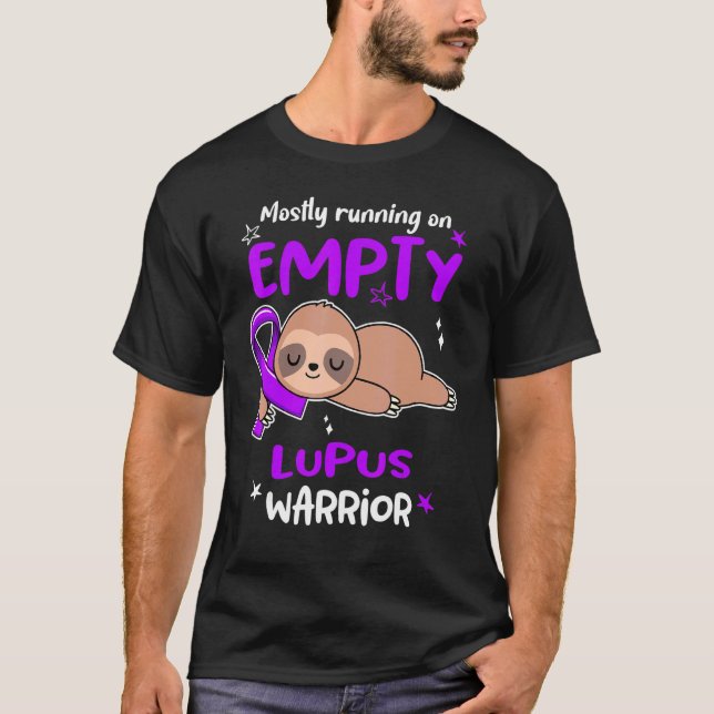 Camiseta Principalmente Correndo Em Um Guerreiro De Lupus V (Frente)