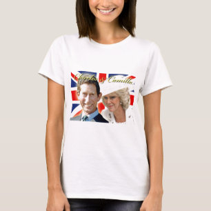 Camiseta Príncipe Carlos & HRH Duquesa Cornwall