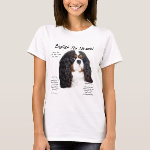 Camiseta Príncipe Charles English Toy Spaniel História