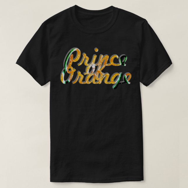 Camiseta Príncipe de Laranja (Frente do Design)