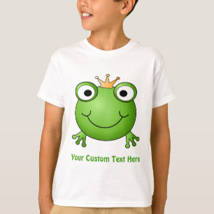 Camiseta Príncipe do sapo. Rã feliz