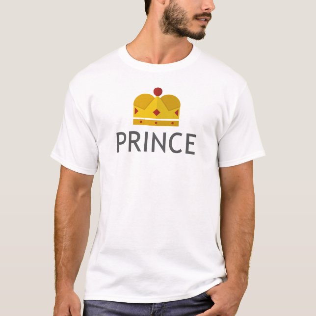 Camiseta Príncipe e Casal Princesa (Frente)