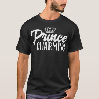 Camiseta Príncipe Encantado com CrownFairy Tale Hero Charme