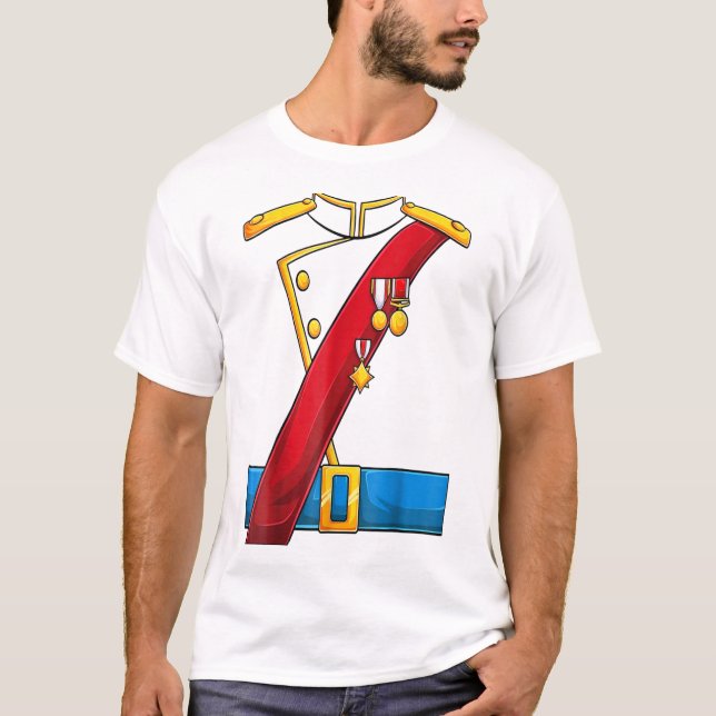 Camiseta Príncipe Encantado Costume Crianças do Dia das Bru (Frente)