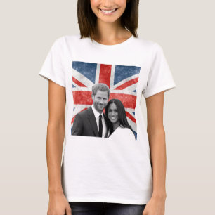 Camiseta Príncipe Harry e Meghan Markle