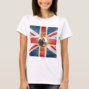 Camiseta Príncipe Harry e Meghan Markle