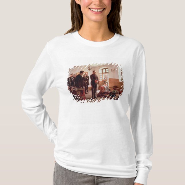 Camiseta Príncipe herdeiro Frederick pelo cadáver (Frente)