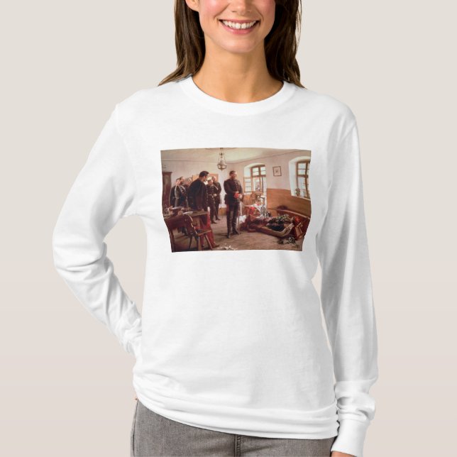 Camiseta Príncipe herdeiro Frederick pelo cadáver (Frente)