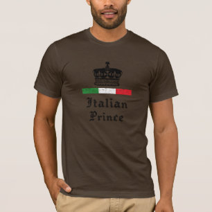 Camiseta Príncipe italiano Homens T-shirt