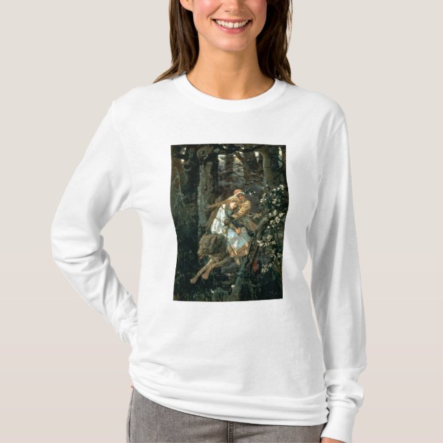 Camiseta Príncipe Ivan no lobo cinzento, 1889 (Frente)