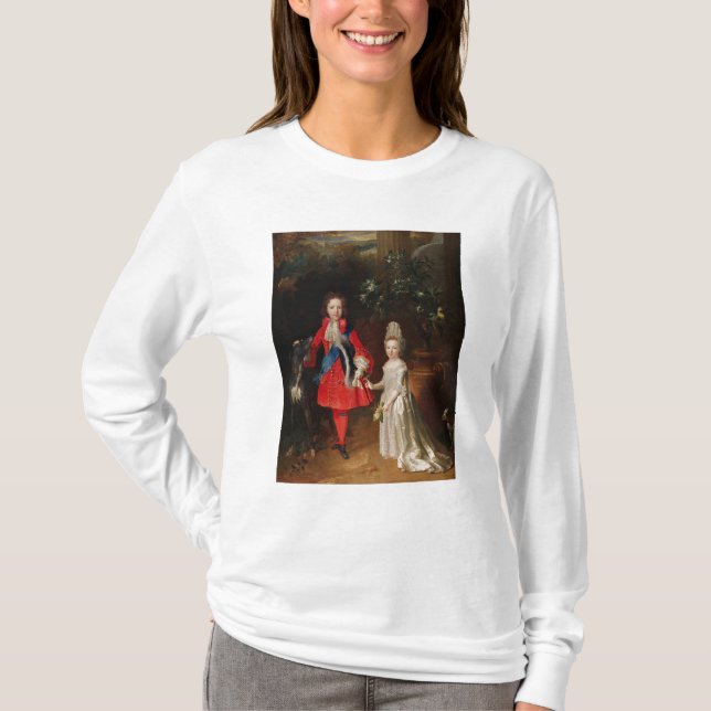 Camiseta Príncipe James Francis Edward Stuart (Frente)