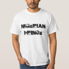 Camiseta Príncipe nigeriano