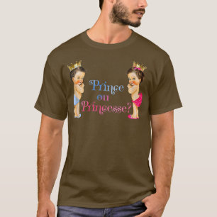 Camiseta Príncipe ou Princesa Revolução de Gênero Bebê