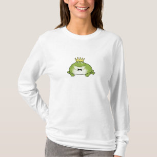 Camiseta Príncipe Sapo Desenho Animado Divertido Sapo com G