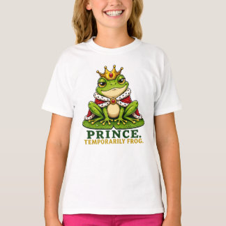Camiseta Príncipe. Temporariamente Sapo. Príncipe Sapo Dive