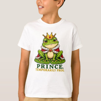 Camiseta Príncipe. Temporariamente Sapo. Príncipe Sapo Dive