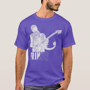 Camiseta Príncipe White Retro