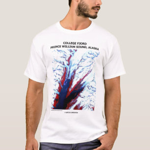 Camiseta Príncipe William Som do fiorde da faculdade,