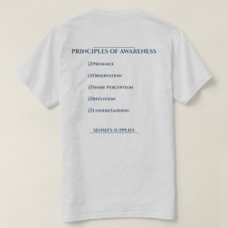 Camiseta Princípios de Consciência