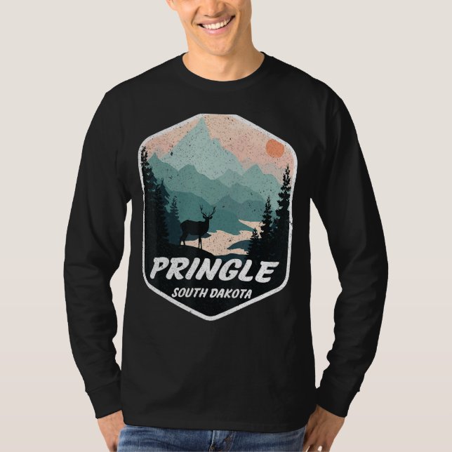 Camiseta Pringle South Dakota Sd Mountain Hike Hike Hiking  (Frente)