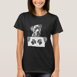 Camiseta Prisão de Cães Mugshot