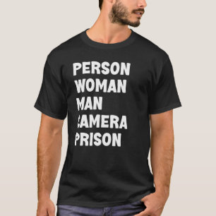 Camiseta Prisão de Câmera Homem Mulher 11