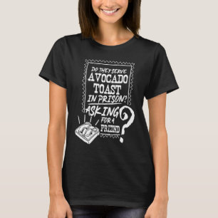Camiseta Prisão de galinha-de-galinha-branca-vegana