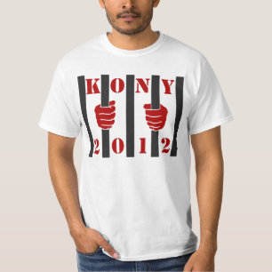 Camiseta Prisão de Joseph Kony da parada de Kony 2012
