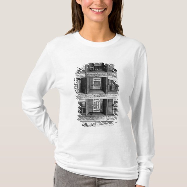 Camiseta Prisão de Newgate do formulário do escape do (Frente)